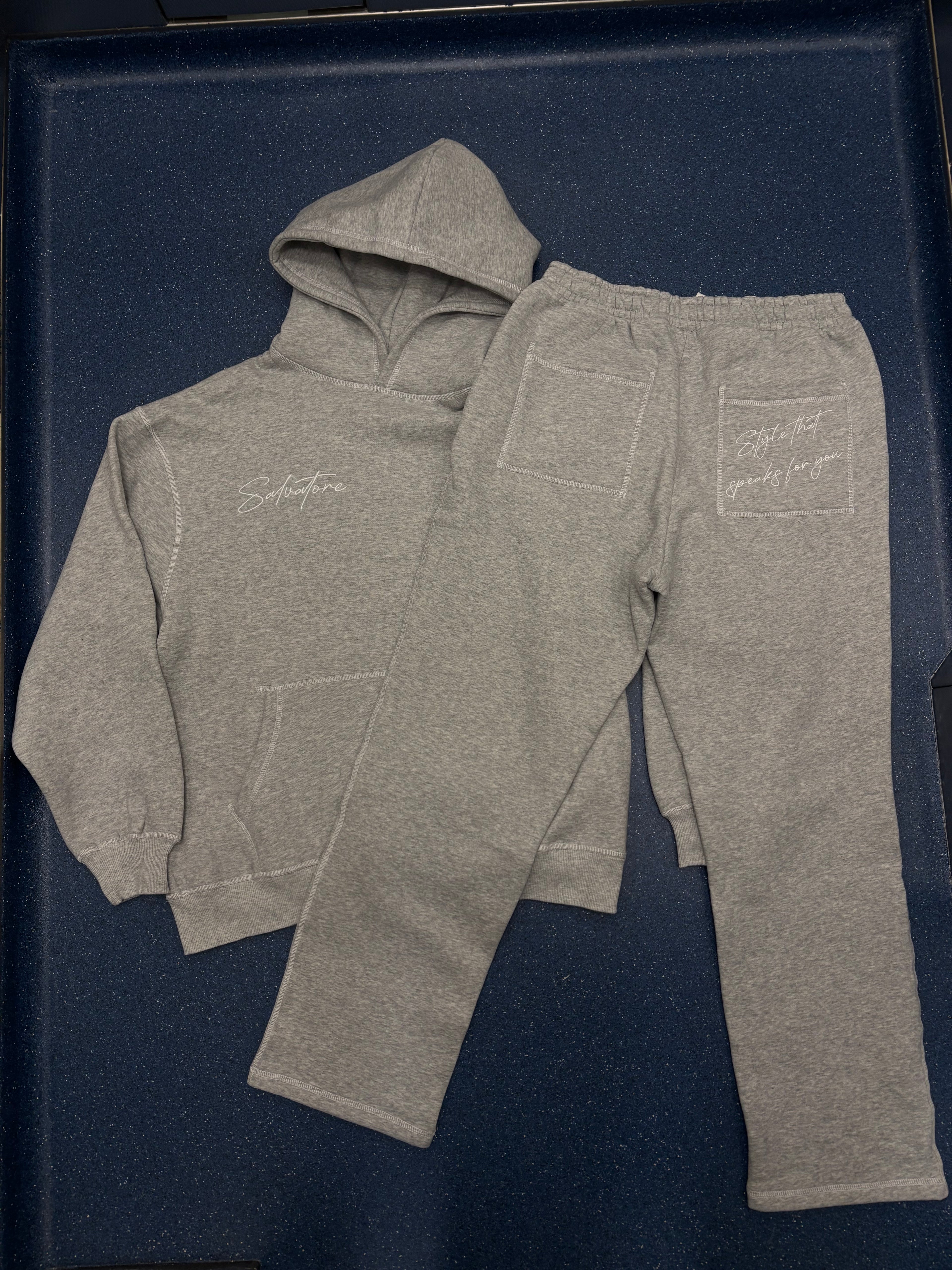 Salvatore Grey Tracksuit 🤍