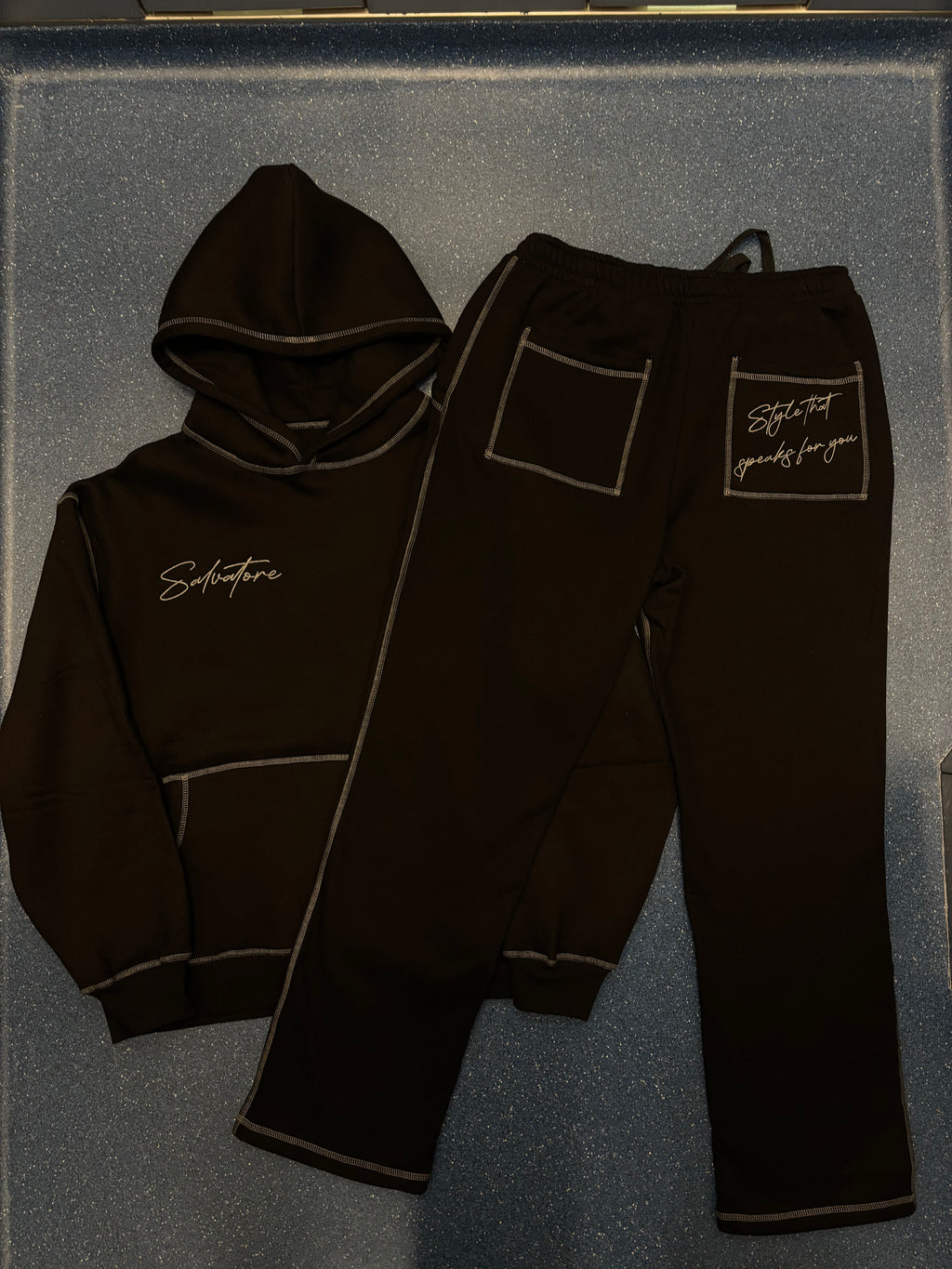 Salvatore Black Tracksuit 🖤